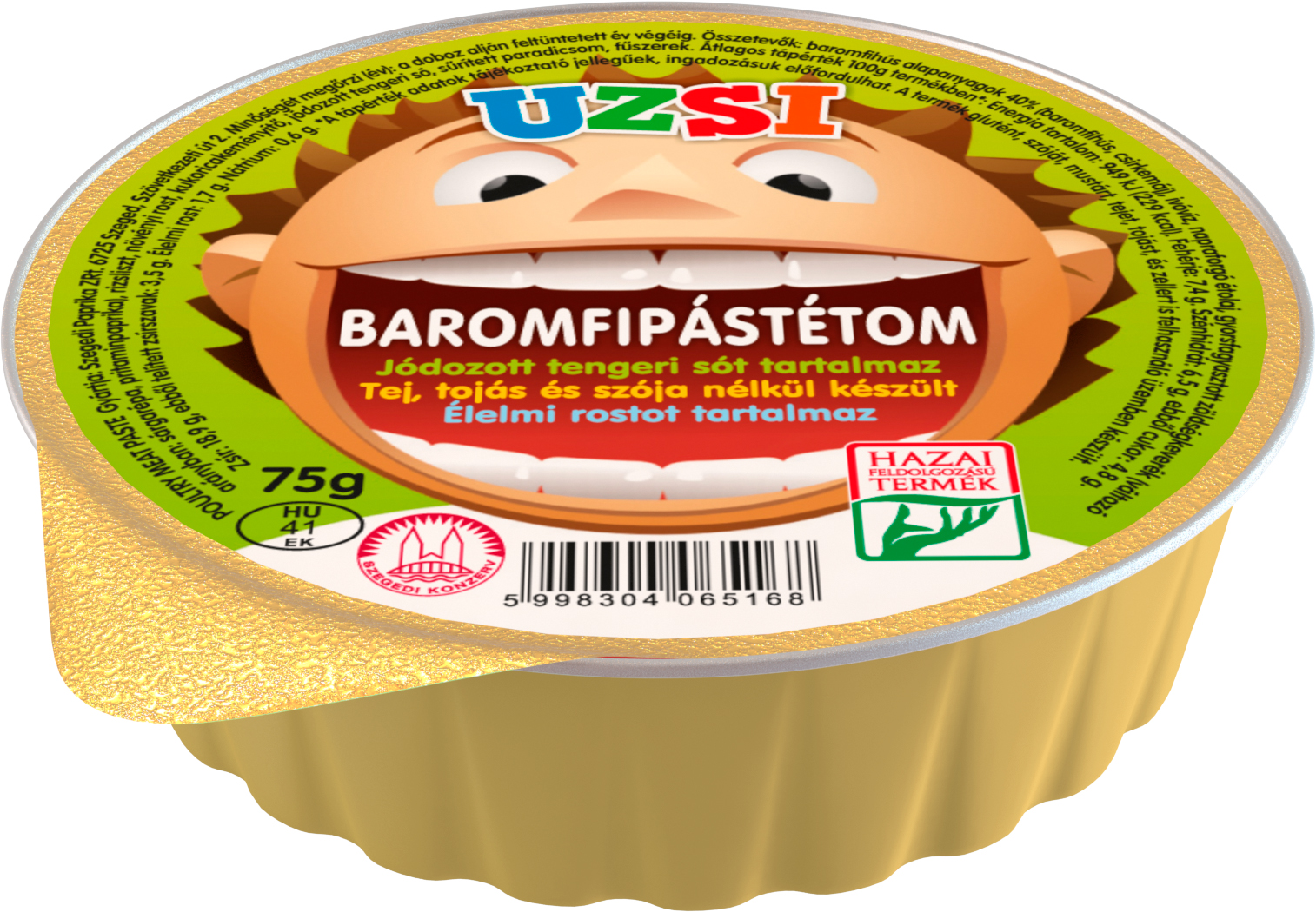 UZSI Baromfipástétom 75g